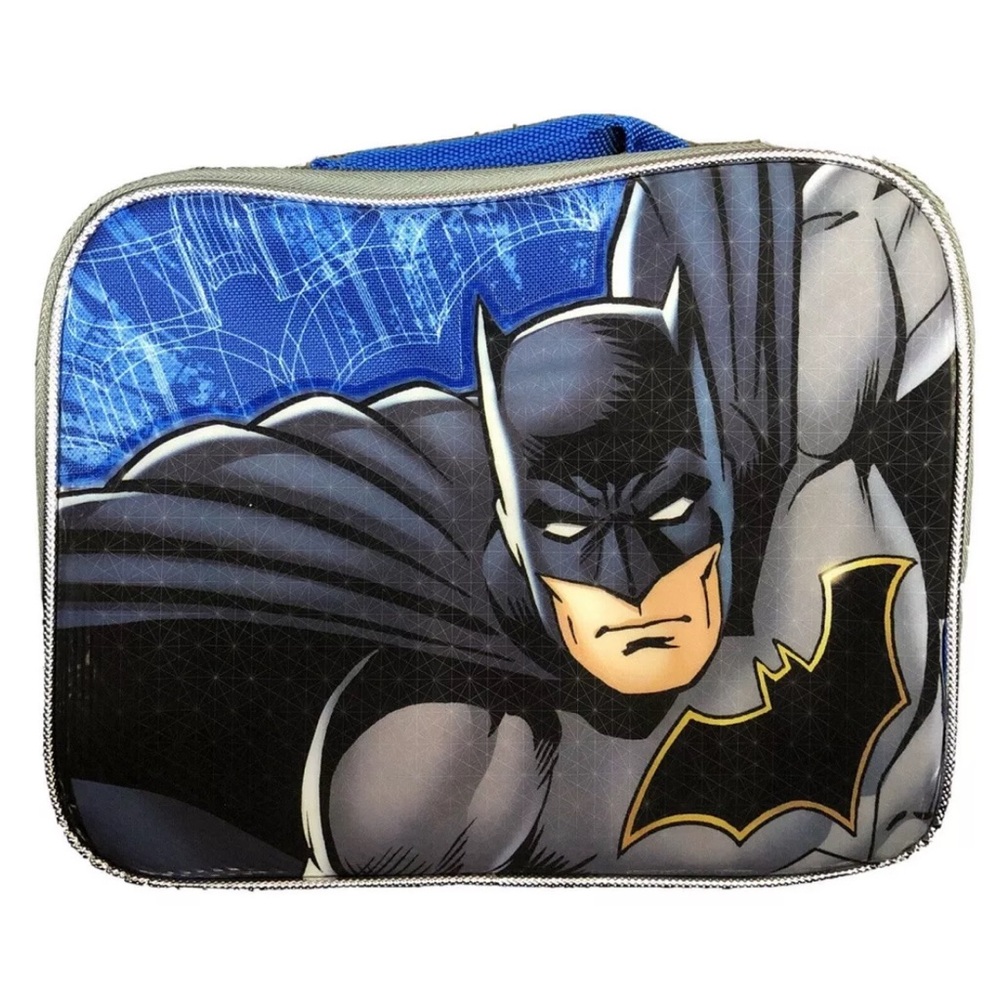Batman Lunch Box 3D - Black and Blue - Isolate keep food/ fruits fresh BPA FREE